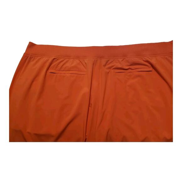 ATHLETA Brooklyn Ankle Lightweight Travel Pants Bright Coral Sz 26 Slim Fit - Picture 8 of 12